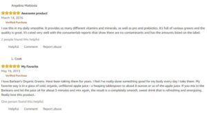 Barlean's Greens Reviews